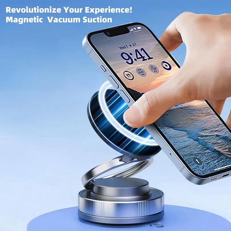 🔥📱Mehr kaufen mehr sparen🔄360° verstellbarer magnetischer Handyhalter mit Saugnapf