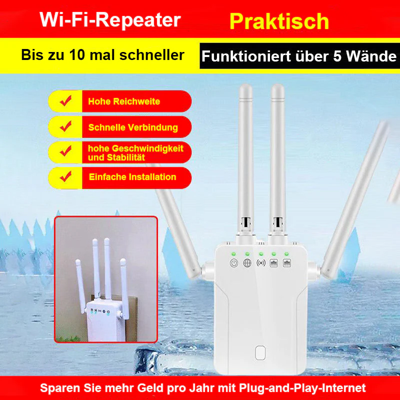 Wi-Fi-Repeater, Signal-Extender